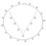 Tidal Treasure Kette + Tidal Treasure Bauchkette | 925 Silber - Set