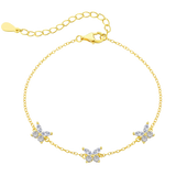 Amalfi | Schmetterling Armband 925 Silber