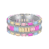 Chicago Choco Charm | Ring 925 Silber