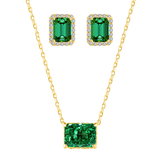 Greenfield Ohrring + Maplewood Kette | 925 Silber - Set