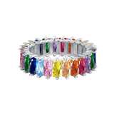 Phuket | Ring 925 Silber - Rainbow