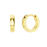 Bristol | Echtgoldohrring - Creolen