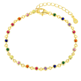 Arona | Rainbow Armband 925 Silber