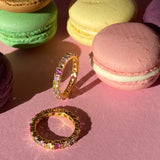 Havana Honeycomb | Ring 925 Silber