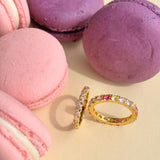 Havana Honeycomb | Ring 925 Silber