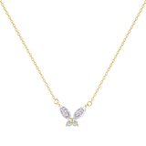Matera | Schmetterling Kette 925 Silber