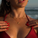 Tidal Treasure Kette + Tidal Treasure Bauchkette | 925 Silber - Set