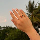 Phuket | Ring 925 Silber - Rainbow