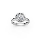 Verlobungsring LA0119 · 0,30 + 0,06 ct. Labordiamant im Brillant-Schliff – Weißgold oder Platin, Ansicht 3