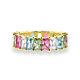 Singapur | Ring mit bunten Steinen