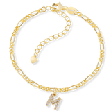 Linares | Armband 925 Silber + Buchstabe