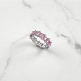 Leonora | Ring Pink CZ
