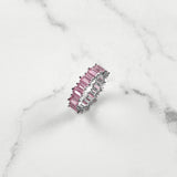 Leonora | Ring Pink CZ