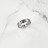 Singapur | Ring mit bunten Steinen