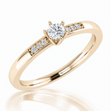 Verlobungsring M141 0,13ct. Brillant