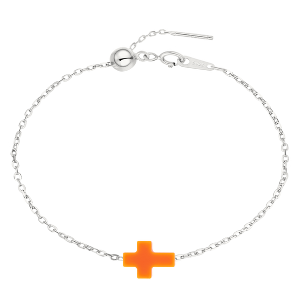 Ephesus | Kreuz Armband 925 Silber - Mount Sinai