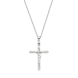 Korfu | Kreuz Kette 925 Silber