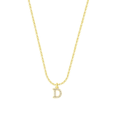 Jambi | Letter necklace 925 silver