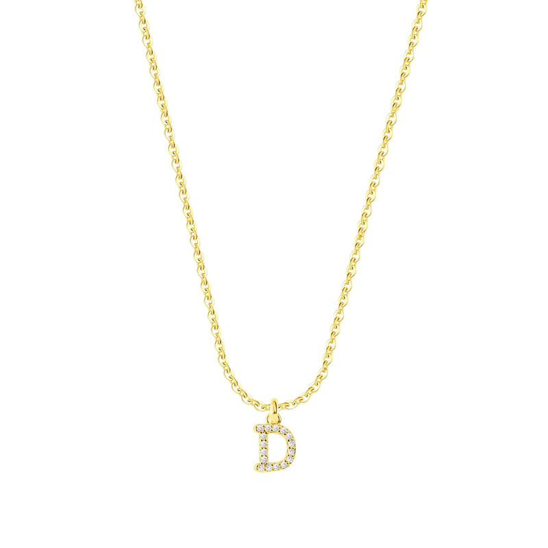 Jambi | Letter necklace 925 silver