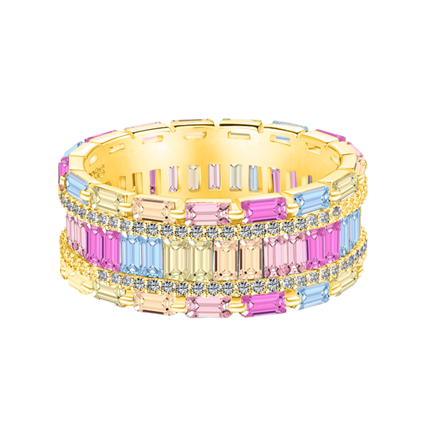 Chicago Choco Charm | Ring 925 Silber