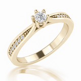 Verlobungsring ADN07 0,17ct. Brillant