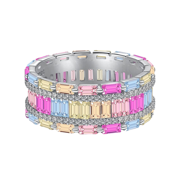 Chicago Choco Charm | Ring 925 Silber