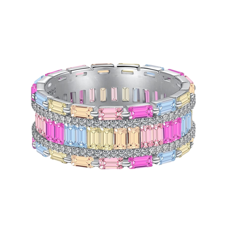 Chicago Choco Charm | Ring 925 Silber