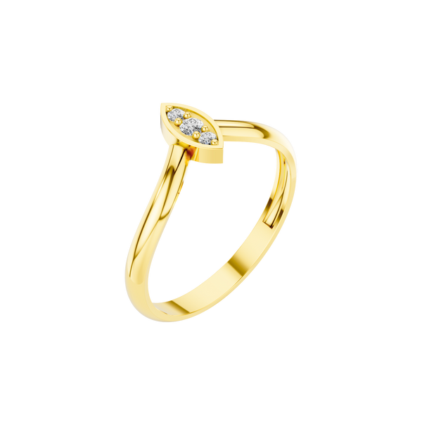 Graz | Brillant Echtgoldring