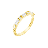 Salzburg | Baguette Echtgoldring