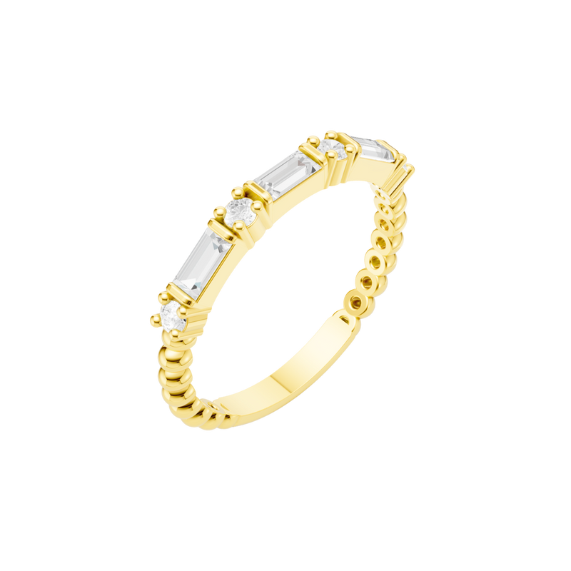 Salzburg | Baguette Echtgoldring