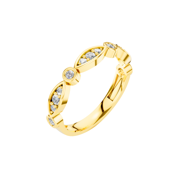 Wels | Brillant Echtgoldring