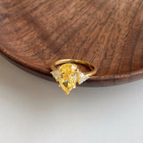 Malta | Ring 925 Silber - Honey Glimmer