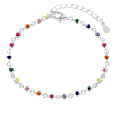 Arona | Rainbow Armband 925 Silber