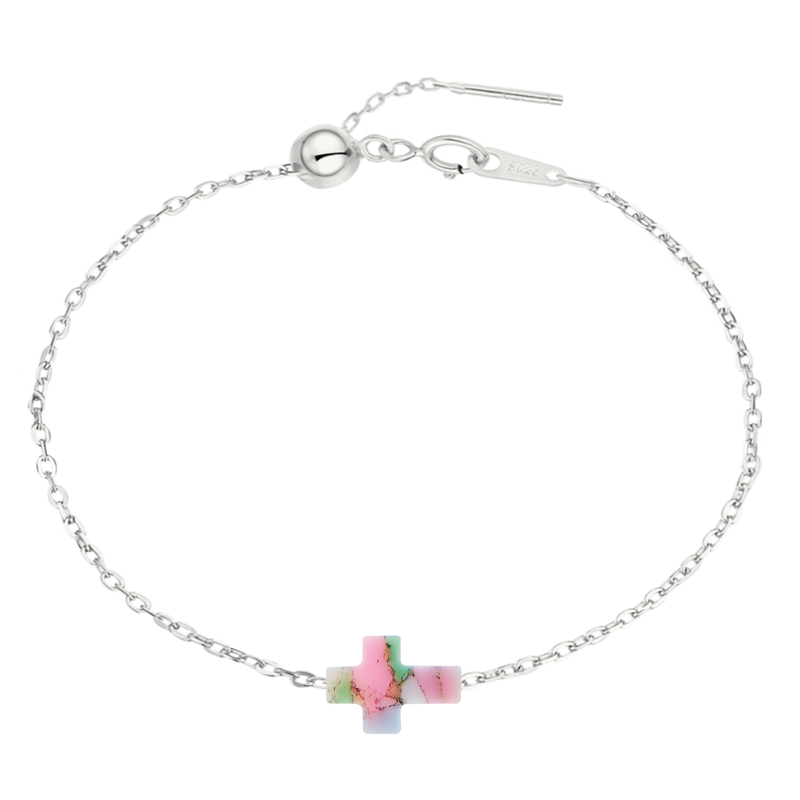 Ephesus | Kreuz Armband 925 Silber - Eden's Promise