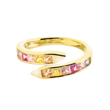 Porto Peach Puff | Ring 925 Silber