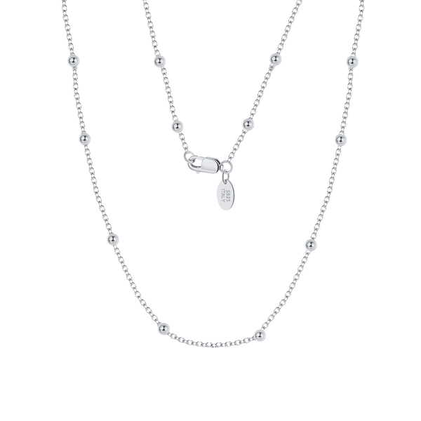 Silba | Kugel Kette 925 Silber
