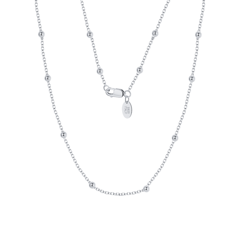Silba | Kugel Kette 925 Silber