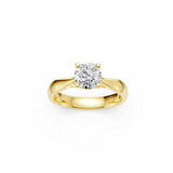 Verlobungsring LA0112 · 1,50 ct. Labordiamant im Brillant-Schliff – Gelbgold, Ansicht 3