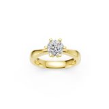 Verlobungsring LA0113 · 1,50 ct. Labordiamant im Brillant-Schliff – Gelbgold, Ansicht 3