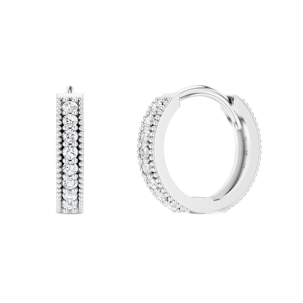 Venice | Echtgoldohrring - Creolen