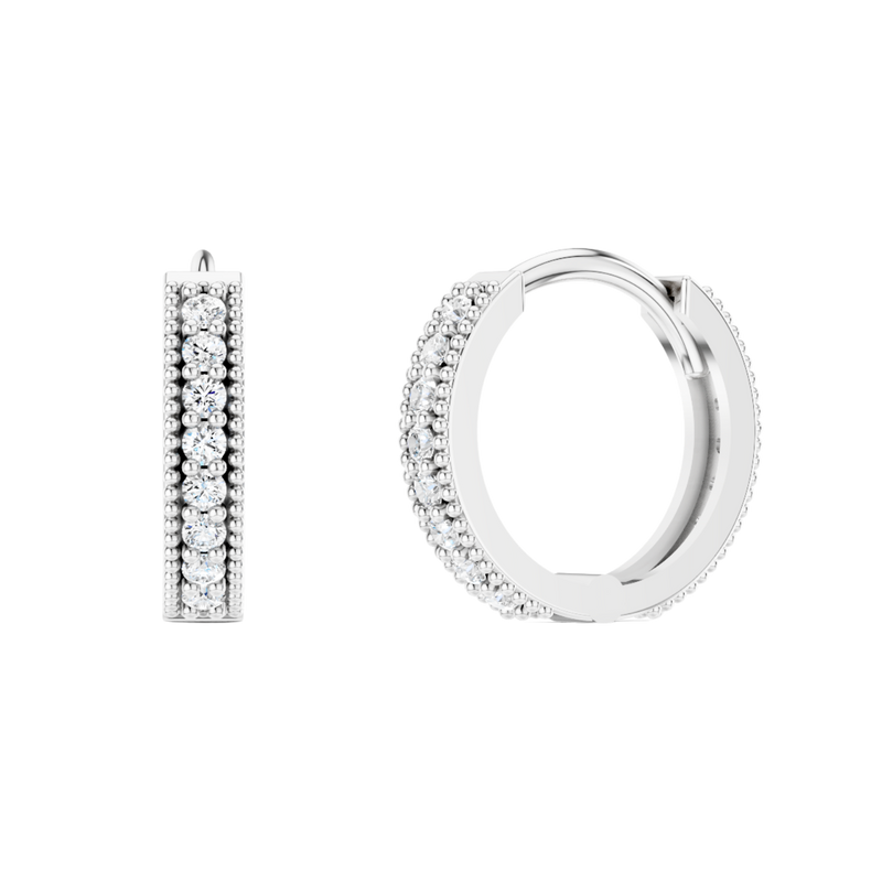 Venice | Echtgoldohrring - Creolen