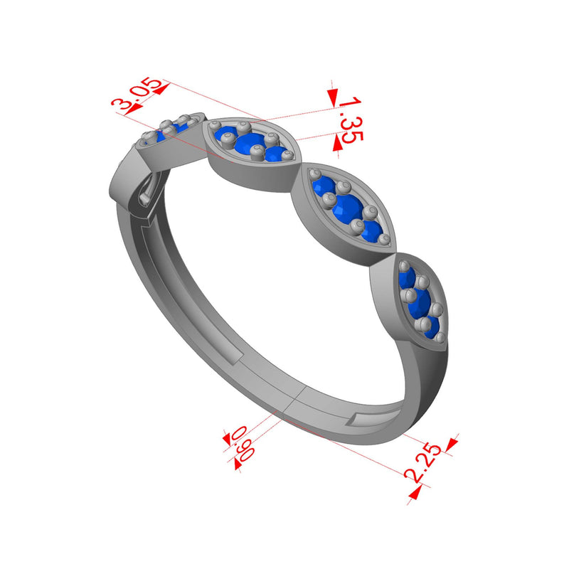 Größenveranschaulichung Malta | Brillant Echtgoldring