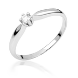 Verlobungsring M110 0,10ct. Brillant