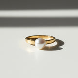 Annecy | Perlen Ring 925 Silber